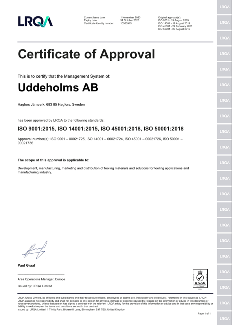 Certificado ISO